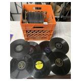 ASSORTED VTG 78 RPM PHONOGRAPH RECORDS IN TURNER