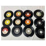 45 RPM VINYL RECORDS, ATLANTIC, COLUMBIA,