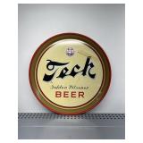 TECH GOLDEN PILSNER BEER VTG METAL ADVERTISING