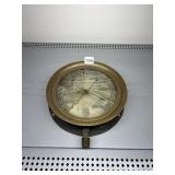 ASHCROFT HYDRAULIC PRESSURE GAUGE, BRASS CASING,