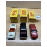 MATCHBOX DIE-CAST VEHICLES, DODGE CARAVAN, FORD