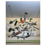 MIXED MODEL TRAIN DIORAMA ACCESSORIES, RAILROAD