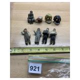 PAINTED CAST METAL MINIATURE FIGURES, ASSORTED