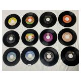 45 RPM VINYL RECORDS, MIXED LABELS, ELVIS