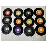 VTG 45 RPM RECORDS, ASSORTED LABELS, ARTISTS.