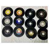 ASSORTED LABELS 45 RPM VINYL RECORDS, MIXED
