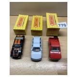MATCHBOX DIE-CAST VEHICLES W/ ORIGINAL BOXES, MB