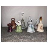 ASSORTED COLLECTIBLE BELLS, INCL WISCONSIN,