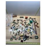 VTG PLASTIC MODEL FIGURES, ANIMALS, LANDSCAPE