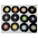 ASSORTED 45 RPM VINYL SINGLES, ELVIS PRESLEY,