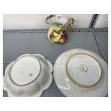 ASSORTED HAND PAINTED PORCELAIN PITCHER,