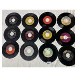 ASSORTED 45 RPM VINYL RECORDS, VARIOUS ARTISTS &