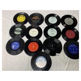 ASSORTED VINYL RECORDS, 7-INCH, 33 1/3 RPM & 45