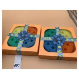 MULTI-COLOR SCRUB DADDYS 2 PACKS OF 4