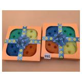 MULTI-COLOR SCRUB DADDYS 2 PACKS OF 4