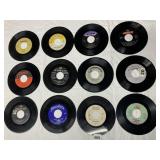 ASSORTED 45 RPM VINYL RECORDS, VARIOUS ARTISTS &