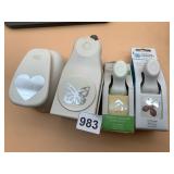 MARTHA STEWART CRAFTS PAPER PUNCHES, HEART,