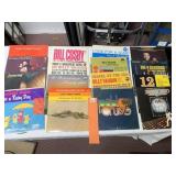 VINYL LP RECORDS, ASSORTED ARTISTS, BILL COSBY,