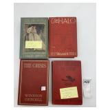 VTG HARDCOVER BOOKS, FRANKLIN W. DIXON TED SCOTT,