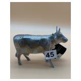COWPARADE METALLICOW FIGURINE, 2002 METALLIC