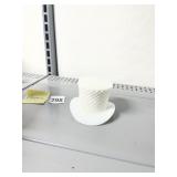 MILK GLASS HAT