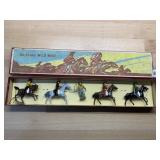 W. BRITAIN COWBOYS LEAD FIGURES, WILD WEST NO.