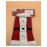 PENN-PLAX DOG SWEATER, SANTA SUIT, XS.