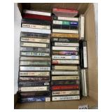 ASSORTED PRE-RECORDED MUSIC CASSETTE TAPES,