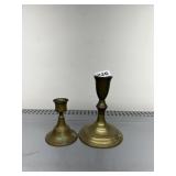 JAPAN BRASS CANDLESTICKS.