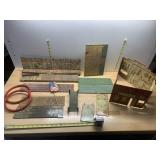 MARX TOYS VTG TIN LITHO BUILDING SET, COUNTY