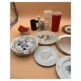 ASSORTED COLLECTOR PLATES, ALBERT EARL GILBERT,