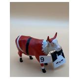 COWPARADE SANTA COW FIGURINE, WESTLAND GIFTWARE,