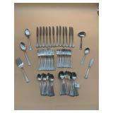 REED & BARTON STERLING FLATWARE, DINNER FORKS,