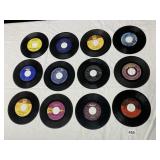 ASSORTED 45 RPM VINYL RECORDS, VARIOUS ARTISTS,