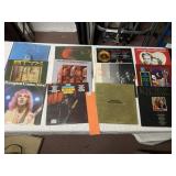 ASSORTED VINYL LP RECORDS, FEATURING EAGLES,