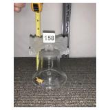 BLEIKRISTALL LEAD CRYSTAL BELL, HAND CUT, WESTERN