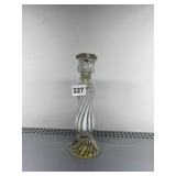 CANDLESTICK SWEET HONESTY PERFUME BOTTLE, CLEAR