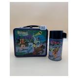 ALADDIN BATMAN AND ROBIN METAL LUNCHBOX W/