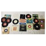 VTG VINYL RECORDS, 45 RPM SINGLES, 33 1/3 RPM,