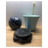 CERAMIC PLANTER, CERAMIC DECORATIVE HOLDER MADE