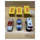 MATCHBOX 4X4 CHEVY VAN, PORSCHE 928, CADILLAC