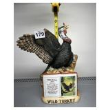 WILD TURKEY CERAMIC TURKEY DECANTER, 101 PROOF, 8