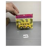 TOOTSIETOY DIE-CAST METAL BUSY BUS, TOUGH STUFF,