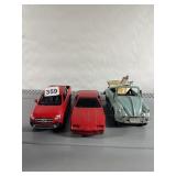 ASSORTED MODEL VEHICLES, METAL VW BEETLE