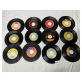 ASSORTED 45 RPM VINYL RECORDS, CHICAGO, JAMES