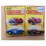 MATCHBOX DIE CAST METAL CARS (2), ONE DETOMASO