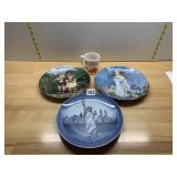 GOEBEL, RECO, FRANKLIN MINT COLLECTOR PLATES W/
