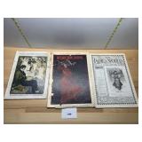 VTG MAGAZINE LOT W/ SUCCESS 1901, LADIES HOME