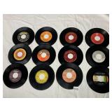 ASSORTED VTG 45 RPM RECORDS, POPULAR ARTISTS,