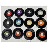 ASSORTED 45 RPM VINYL RECORDS, MULTIPLE ARTISTS,